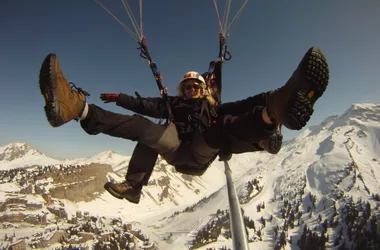 Ecole de parapente, stages et biplaces