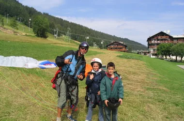 Ecole de parapente, stages et biplaces