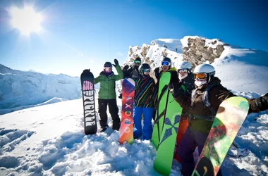 Sortie Hors-Piste en Snowboard