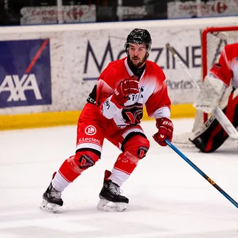 Match de championnat de Hockey sur glace