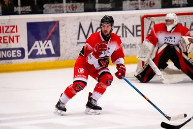 Match de championnat de Hockey sur glace