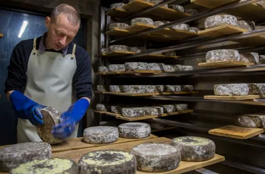 Guided tour of the Fruitiere (Cheese cooperative)