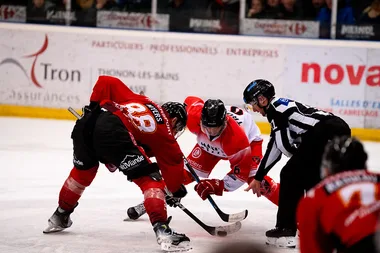 Match de championnat de Hockey sur glace