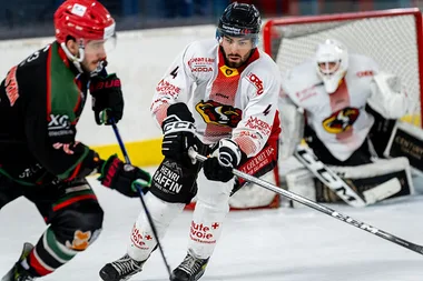 Match de championnat hockey sur glace