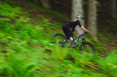 Downhill mountain bike trail (Les Gets-Morzine)