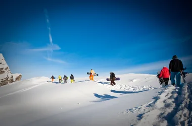 Snowboarding Off Piste