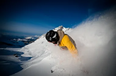 Sortie Hors-Piste en Snowboard