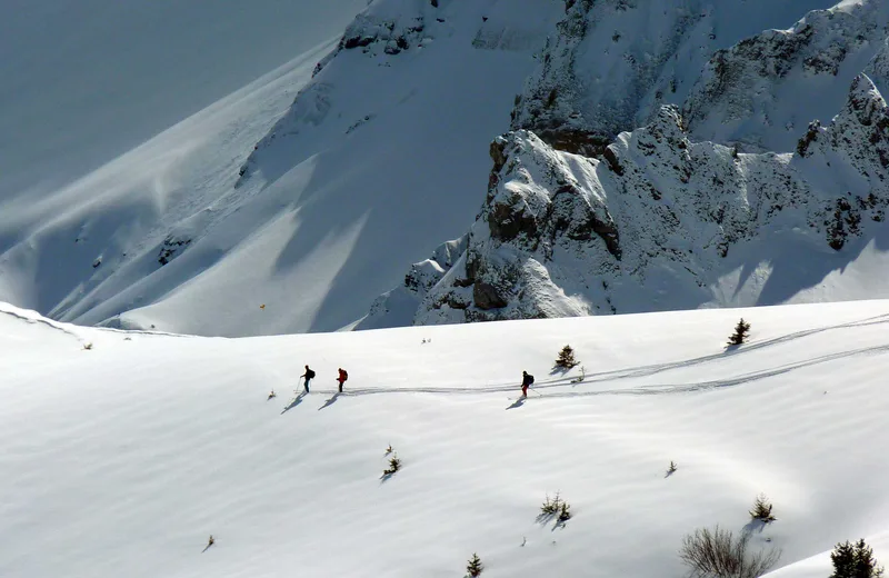 Ski hors pistes