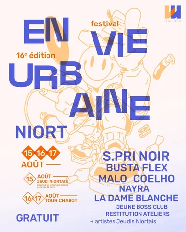 Festival En Vie Urbaine 2024 à Niort