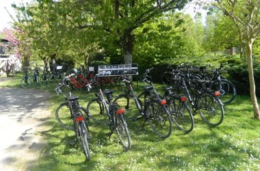 Le parc à vélos