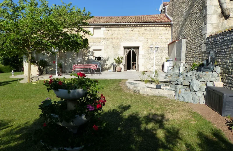 La chambre d'hôtes de Lucette et J.-Claude Lucas à Saint-Maxire