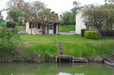 Gîte situé en bordure de rivière