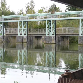 Barrage-écluse de la Sotterie (Coulon)