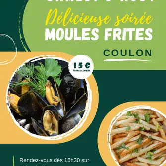 Soirée moules frites à Coulon