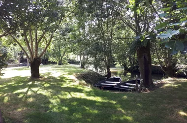 Jardin Domaine du Canal - Gîte Les Terrasses