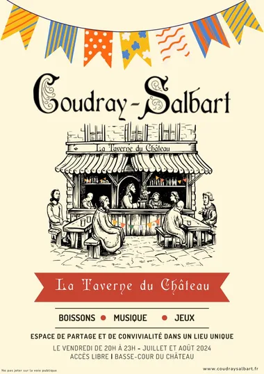 La Taverne du Château du Coudray-Salbart à Echiré