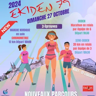 Course Ekiden 79 – 2024 à Niort