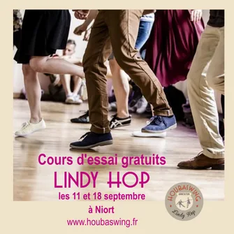 Cours d’essai de danse Lindy Hop à Niort