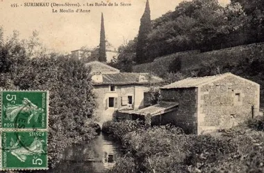 Le moulin au début du XXè s.