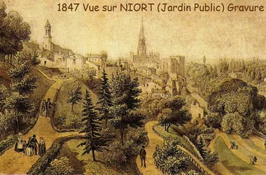 Le Jardin des Plantes à Niort en 1847