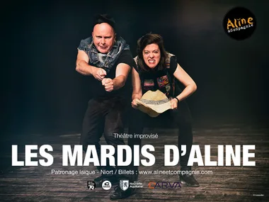 Théâtre improvisé, Les Mardis d’Aline – à Niort