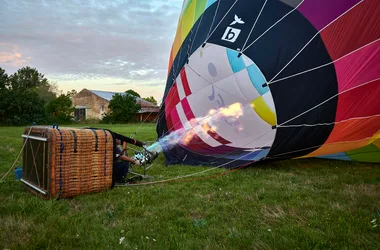 Terres d’envol – Vol en montgolfière