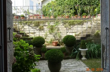 Le petit jardin en terrasse