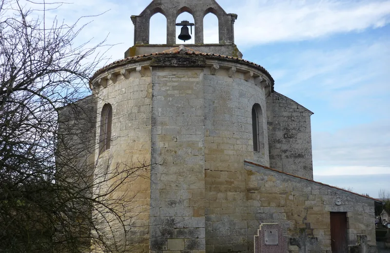Le chevet de l'église Sainte-Marie-Madeleine