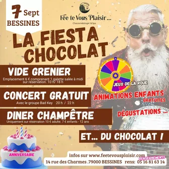 Fête La Fiesta Chocolat à Bessines