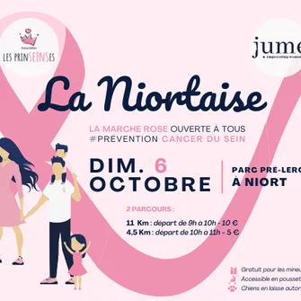 La Niortaise – Marche Octobre Rose à Niort