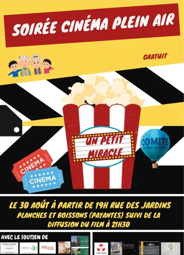 Soirée cinéma en plein air à Sciecq