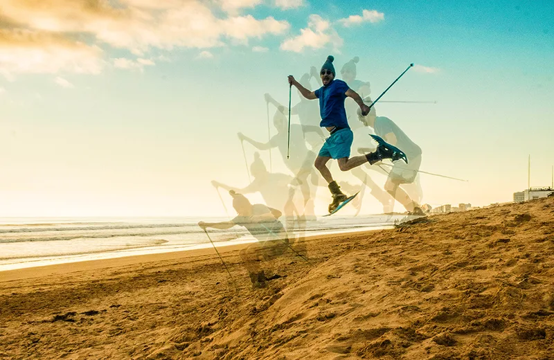 LES SPORTS D’HIVER À LA MER