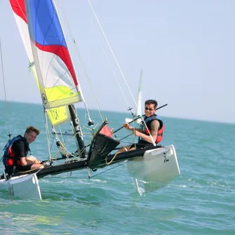 Voile : Optismist, catamaran, planche à voile, Windfoil, Trimaran – Base nautique de Saint Jean de Monts