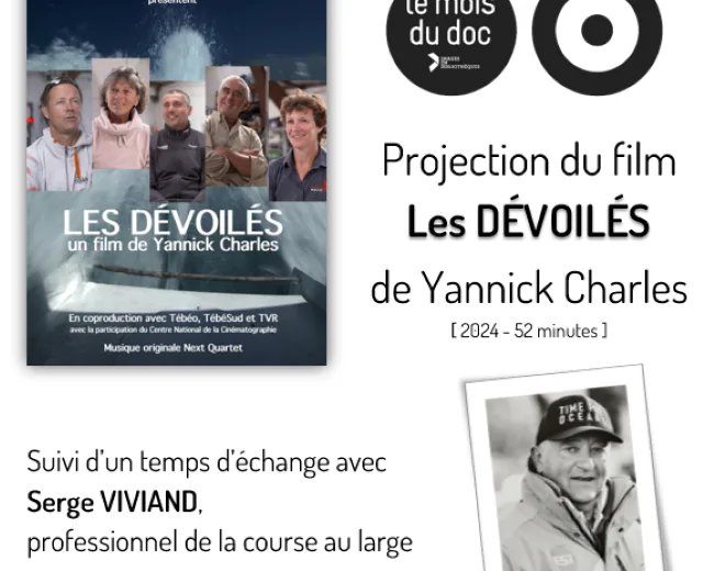 Mois du film documentaire – Les Dévoilés de Yannick Charles