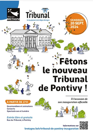 Inauguration du tribunal de Pontivy