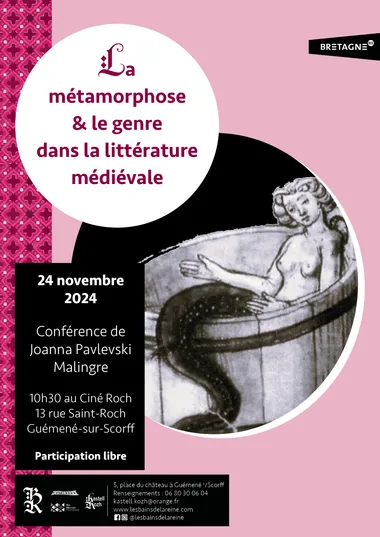 Conférence : La métamorphose et le genre dans la littérature médiévale