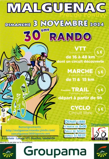 30e rando de la Roue d’Or