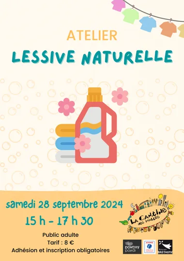 Atelier : Lessive naturelle DIY