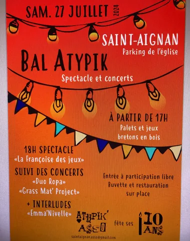 Bal Atypik : spectacle et concerts