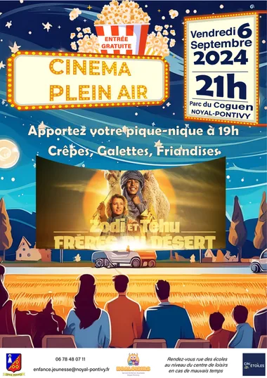 Cinéma plein air : Zodi et Téhu frères du désert