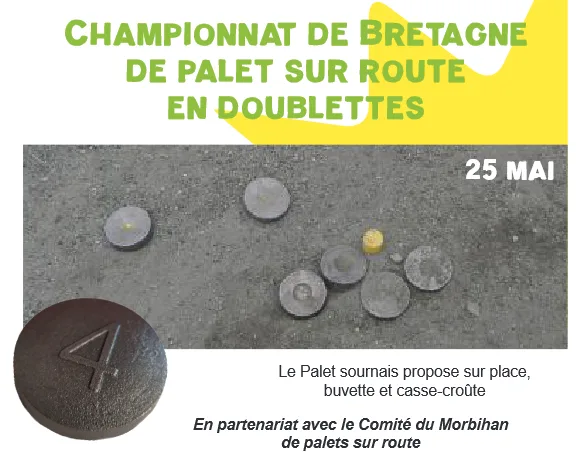 Fête de la Bretagne : Championnat de Bretagne de palet... Du 17 au 25 mai 2024