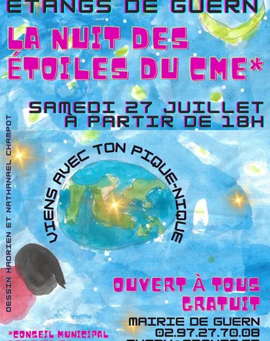 La nuit des étoiles du conseil municipal des enfants