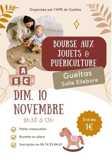 Bourse aux jouets et puériculture