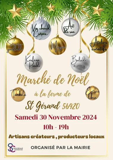 Marché de Noël de St Gérand