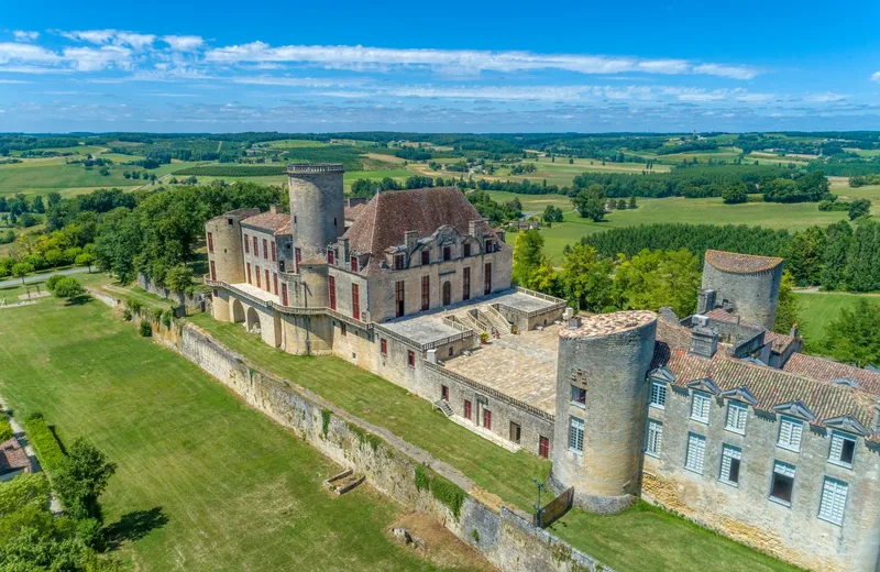 Château Duras Drone-weergave 2020verlaagd