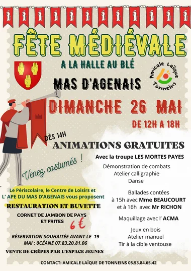 Medieval Festival - May 26, 2024 - Le Mas d'Agenais (Redim)
