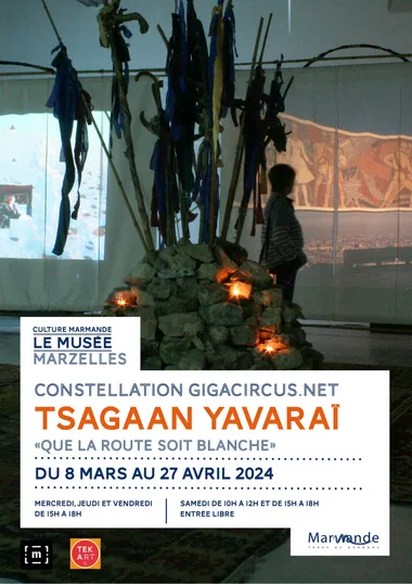 Exposition Constellation Gigacircus - 8 Mars au 27 Avril 2024 - Musée Marzelles Marmande (Redim)