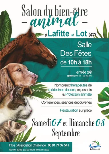Salon du Bien-être animal - 7 et 8 Septembre 2024 - Lafitte-sur-Lot (Redim)