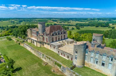 Château Duras Vista de dron 2020reducido