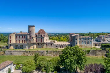 Château Duras vue Drone 2020